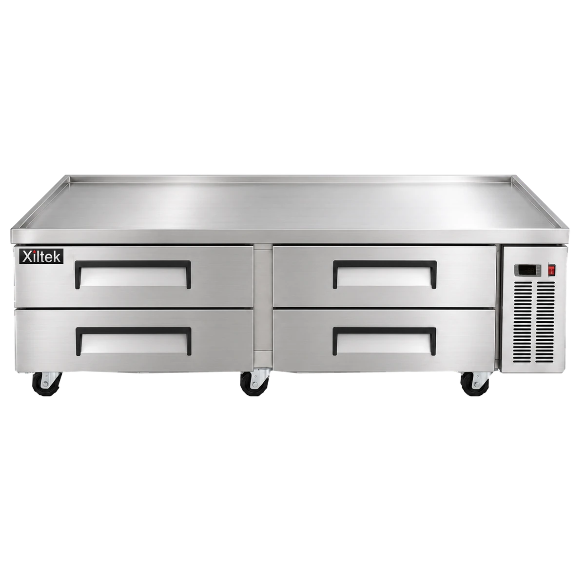 72" 4 Drawer Refrigerated Chef Base