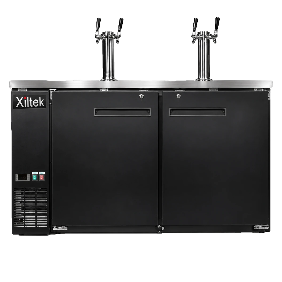 24" Depth 60" Beer Dispenser with (2) Double Tap