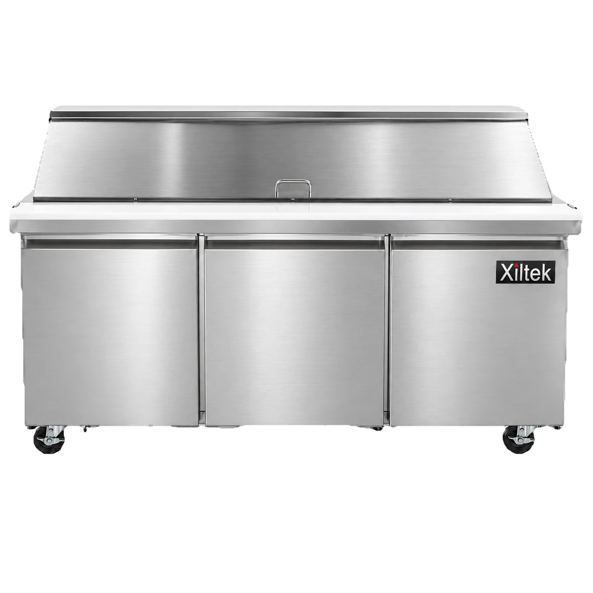 72" Three Door Mega Top Sandwich/Salad Prep Refrigerator