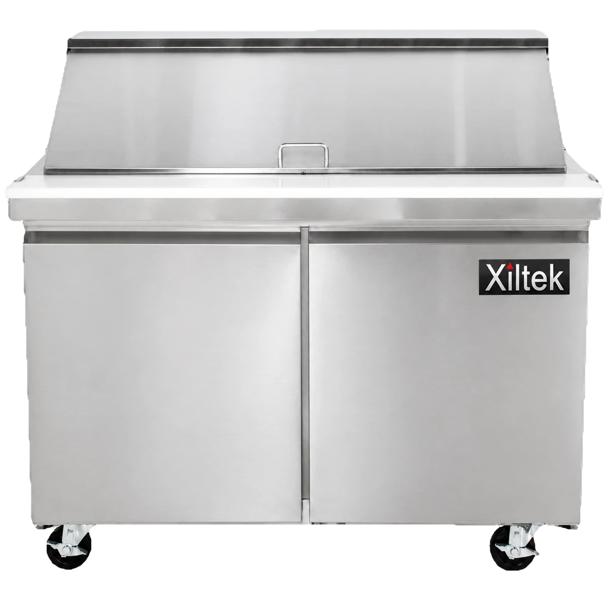 48" Two Door Mega Top Sandwich/Salad Prep Refrigerator