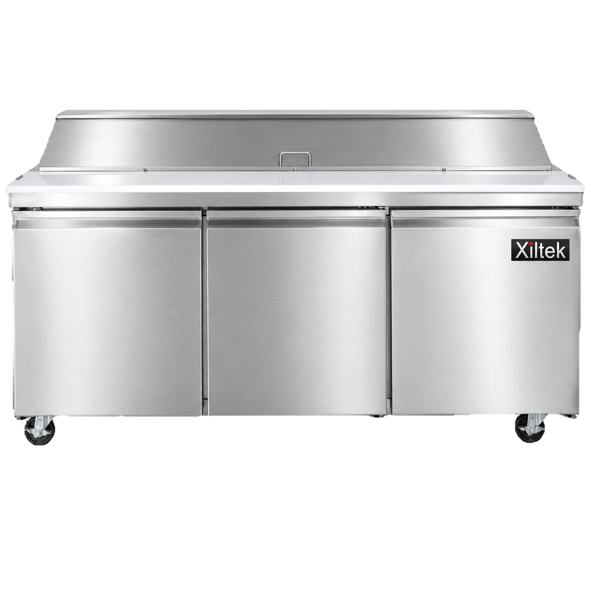 72" Three Door Sandwich/Salad Prep Refrigerator
